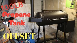 100lb Propane Tank Offset Smoker Build [upl. by Miller775]