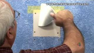 How to Fix a Wall  Lath Strip Patch  Drywall Repair  Part 2 of 2 [upl. by Nahrut]