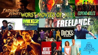 Top 10 Worst Movies of 2023 [upl. by Aicertap189]