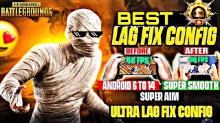 Bgmi Lag Fix Config 33🔥 Super Smooth 60 Fps ConfigPubg Lag Fix Config 33 bgmi pubgmobile [upl. by Naesed897]