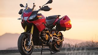 2015 APRILIA CAPONORD 1200 ABS TRAVEL PACK [upl. by Hairem]