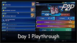 NEW ACCOUNT PLAYTHROUGH DAY 1 April 2024 YuGiOh Duel Links [upl. by Inhoj]