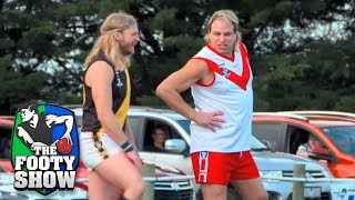 The Wiz makes his footy comeback  AFL Footy Show 2018 [upl. by Wilen]