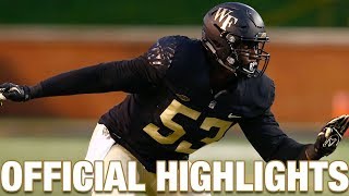 Duke Ejiofor Official Highlights  Wake Forest DE [upl. by Murphy]