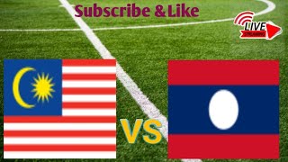 Malaysia VS LaosInternational FriendlyLive Streaming Match2024 [upl. by Ynaffik]