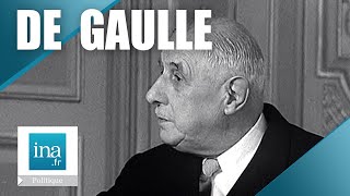 1968  Le Général De Gaulle et le capitalisme  Archive INA [upl. by Earej519]