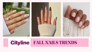 4 fall nail trends to inspire your next manicure [upl. by Rivalee]