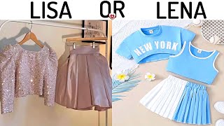 LISA OR LENA 💖 Fashion Styles [upl. by Lucais]