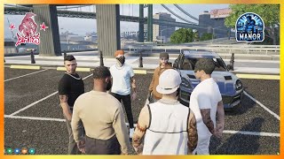 Besties And Manor Have a Meeting After a Fight Near MRPD  NoPixel 40 GTA RP [upl. by Cinelli]