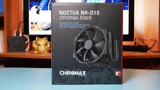 ОБЗОР NOCTUA NHD15 ChromaxBlack Лучший кулер для процессора [upl. by Ellery]