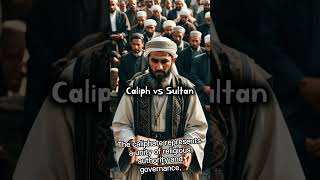 Caliph vs Sultan A Comparison of Power and Roles in Islamic Leadershipshortsvideo historyfacts [upl. by Carmon]