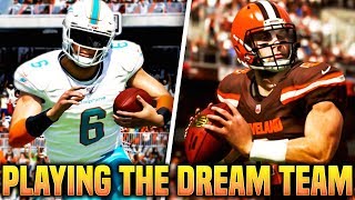 WE PLAY BAKER MAYFIELDS amp OBJS CLEVELAND BROWNS Madden 20 Face of the Franchise [upl. by Dlaner]