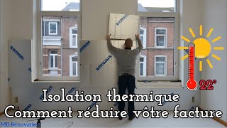 Meilleure isolation thermique des murs par lintérieur [upl. by Romito]