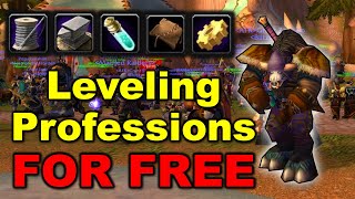 How to level professions FOR FREE in Season of Discovery [upl. by Anahs131]