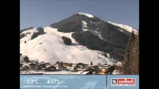 Zwolferkogel Hinterglemm winter season 20152016 webcam timelapse [upl. by Panther360]