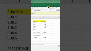 How to use Goal Seek to workout average in excel shorts [upl. by Ailyn]