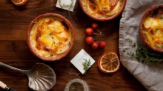 CELERIAC AND POTATO GRATIN [upl. by Tasia]