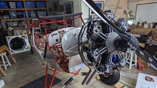 Verner Kitfox 5 Ep 33 First time installing the engine [upl. by Ibrahim]