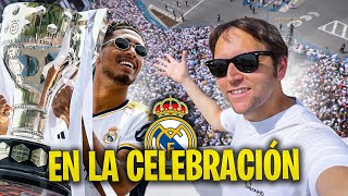 Vivo La Celebración Del Real Madrid En CIBELES Desde UN TEJADO [upl. by Ludmilla347]