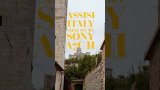 A Cinematic look at Assisi Italy 🇮🇹 [upl. by Yasu]