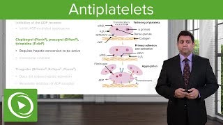 Antiplatelets â€“ Pharmacology  Lecturio [upl. by Beilul]