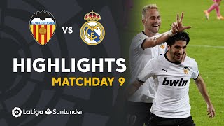 Highlights Valencia CF vs Real Madrid 41 [upl. by Nims]