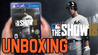 MLB The Show 18 PS4 Unboxing [upl. by Llerod]