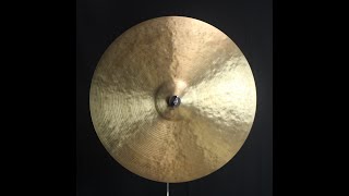 Istanbul Agop 22quot 30th Anniversary Medium Ride  2407g [upl. by Barbour817]