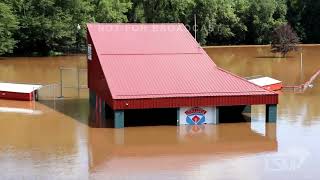 08102024 Montgomery PA  Tropical Storm Debby Flooding On Susquehanna River [upl. by Adiana270]