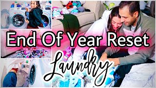 🧺 END OF YEAR LAUNDRY RESET  HOLIDAY UNWIND  Monday Laundry with Me  myrandaachvan [upl. by Oirasor]