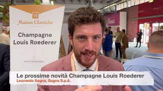 Da Cristal 2015 a Collection 244 le novità CHAMPAGNE LOUIS ROEDERER intervista a Leonardo Sagna [upl. by Eadith950]