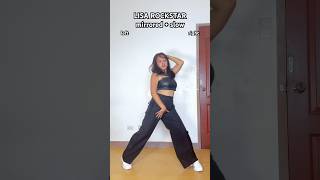 tutorial LISA ROCKSTAR Dance Tutorial Mirrored and Slow Shorts LISA rockstarchallenge ROCKSTAR [upl. by Neggem608]