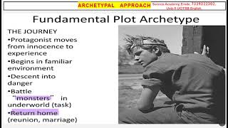 Archetypal Approach ugtrbenglish ugtrb literature feminism criticism criticisms [upl. by Haldane103]