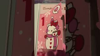 Hello Kitty Advent Calendar Day 1 [upl. by Barbe99]