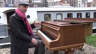 Hoe lang overleeft een piano in de buitenlucht Componist in Zwolle test het [upl. by Ecyar]