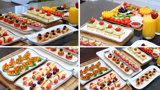 Easy Appetizer Ideas to Impress your Guests  Party Finger Food Recipes [upl. by Warp]