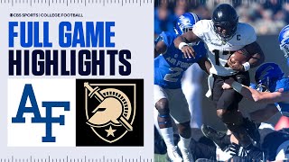 No 21 Army vs Air Force FULL GAME HIGHLIGHTS  Big Ten on CBS [upl. by Nerty]