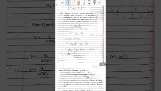 Electrostatic class 12 notes  notes shorts trainding [upl. by Cirdla]