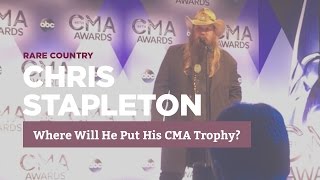 Chris Stapleton After the 2015 CMAs Where Will You Put the Trophy [upl. by Repohtsirhc]