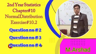 12th class Statistics Exercise  102  question no  2  3 and 4 [upl. by Nailluj]