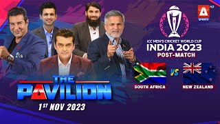 The Pavilion  SOUTH AFRICA vs NEW ZEALAND PostMatch Expert Analysis  1 November 2023  A Sports [upl. by Stone]