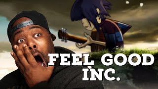 First Time Hearing  Gorillaz  Feel Good Inc Official Video Reaction [upl. by Aciretehs]