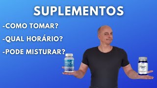 SUPLEMENTOS Quando Tomar Qual Horário Pode Misturar  Dr Moacir Rosa [upl. by Eittah]