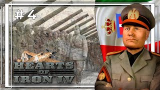 Hearts of Iron IV Italia 4  El AUGE de ITALIA [upl. by Brinson]