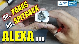 Cara setting termantap ALEXA RDA bebas panas dan spitback by Dikwan Vape [upl. by Kittie316]