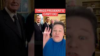 3 THINGS PRESIDENTS CANT DO historyusa history president whitehouse election presidential [upl. by Aubreir]