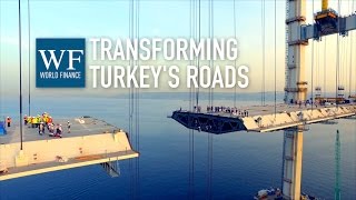 GebzeOrhangaziIzmir motorway Osman Gazi Bridge construction timelapse  World Finance [upl. by Couq]