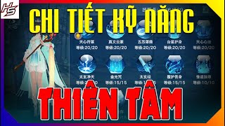 VLTK MOBILE  Chi tiết kỹ năng phái Thiên Tâm  Bá Đạo thật sự  Thiên Nhai TV [upl. by Elurd]