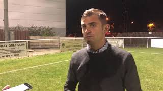 POST MATCH  Craig Denton reviews the 40 win against Wisbech Town [upl. by Areehs]