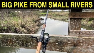 Small Rivers Big Pike Tips amp Tricks To Help You Catch [upl. by Roshelle866]